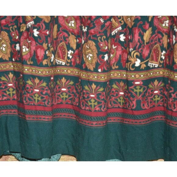 Vintage Southern Lady 3 Piece Set Midi Skirt, Blouse & Cardigan Sweater Size XL - Picture 9 of 16